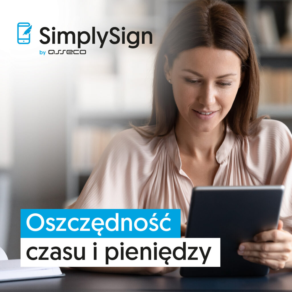 Simply Sign Kwalifikowany podpis elektroniczny z autoryzacją na Twoim smartfonie. 